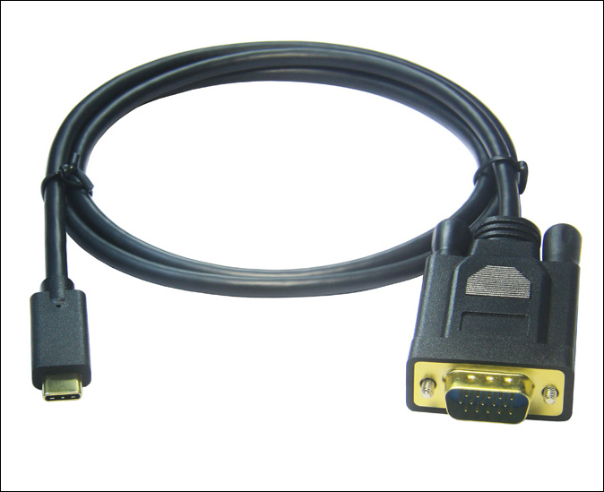 USB C to VGA Cable